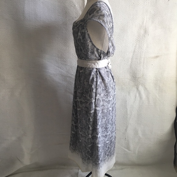 Calypso 100% Silk Snakeskin Print Midi Maxi Dress - Picture 2 of 8